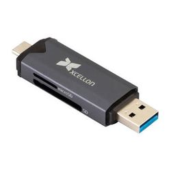 Xcellon Dual USB 3.2 Gen 1 Card Reader CR-P20