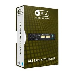 MIA Laboratories 413 Tape Saturator Software Plug-In (Download) 413 TAPE SATURATOR