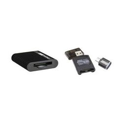 Hoodman Steel CFexpress Type B Card Reader with SD/microSD UHS-II Card Reader CFEXR