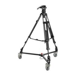 Magnus REX VT-6000 2-Stage Video Tripod with Fluid Head and Dolly VT-6000