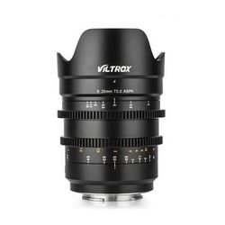 Viltrox S 20mm T2.0 Cine Lens (E Mount) 20MM T2.0 (E MOUNT)