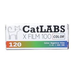 CatLABS X Film 100 Color Negative Film (120 Roll Film) CLXF100C120