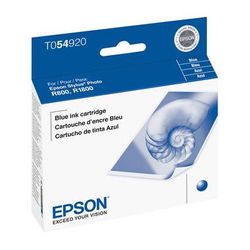 Epson Blue Ink Cartridge for Stylus Photo R800 & R1800 Printer T054920