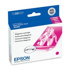 Epson UltraChrome K3 Magenta Ink Cartridge for Stylus Photo R2400 Printer T059320