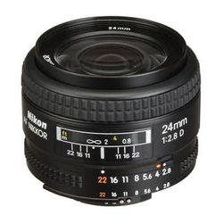 Nikon Used AF NIKKOR 24mm f/2.8D Lens 1919