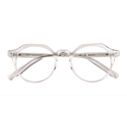 Unisex s round Crystal Acetate,Eco Friendly Prescription eyeglasses - Eyebuydirect s Monarda