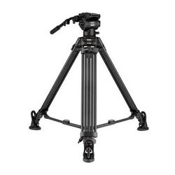 Magnus Used REX VT-5000 2-Stage Video Tripod with Fluid Head VT-5000