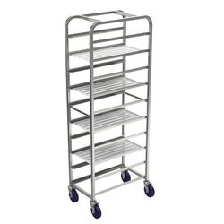 Winholt AL-1212 15"W 12 Platter Cart w/ 6" Bottom Load Slides