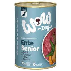 WOW Senior 12 x 400 g Alimento umido per cane - Anatra