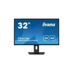 iiyama ProLite XB3288UHSU-B5 Monitor PC 80 cm (31.5") 3840 x 2160 Pixel 4K Ultra HD LCD Nero