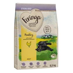 2x6.5kg Sterilised Poultry Feringa Dry Cat Food