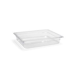 Front of the House BHO097CLT21 Ice Housing Insert Pan - 12 1/2" x 10" x 2 1/2", Resin, Clear