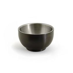 Front of the House DBO124BKS23 2 1/2 oz Harmony Ramekin - Stainless Steel, Matte Black