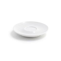 Front of the House DCS016WHP23 4 3/4" Round Milano Saucer - Porcelain, White