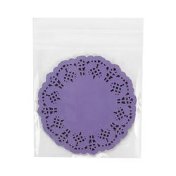 Self Sealing Flap Clear Bag Packaging For Fine Gifts and Stationary Bag Size: 4 7/8" x 4 13/16" 100 Bags Crystal Clear Bags