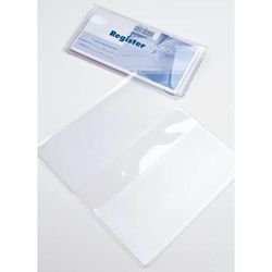 Clear Checkbook Covers 6 1/4" x 6 3/4" 10 pack