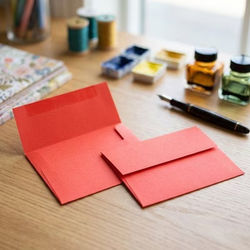 A2 5 3/4" x 4 3/8" Astrobright Envelope Pumpkin Orange 50 Pieces E5210