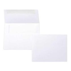 A6 Size Bright White Wedding Invitation Announcement and Stationary Envelopes Envelope Size: 6 1/2" x 4 3/4" fits A6 50 Envelopes