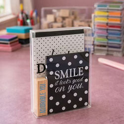 Crystal Clear Boxes® with Pop & Lock Bottom 5 3/8" x 1 1/2" x 7 3/8" 25 pack