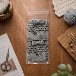 Clear Bag Packaging - Great For Knit Hats Socks and Ties Bag Size: 6 3/16" x 12 1/16" 100 Bags Crystal Clear Bags