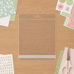 Crystal Clear Hanging Bags 8 1/4" x 8 1/16" 100 pack