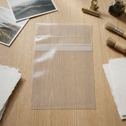 Crystal Clear Premium Protective Closure Bags 8 3/4" x 11 1/8" 100 pack