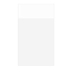 Premium Crystal Clear Bag No Glue 9 1/4" x 12 1/4" 100 pack