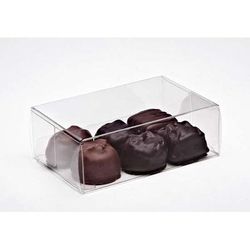 Clear Boxes for Wedding Favors Chocolates Confetti Jelly Beans Box Size: 2 3/4" x 1 7/16" x 4 1/8"| 25 Boxes Crystal Clear Boxes