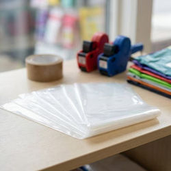 Polyethylene Heavy Duty Flat Bags 6" x 16" 500 pack