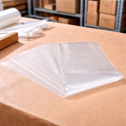 Polyethylene Heavy Duty Flat Bags 5" x 18" 500 pack