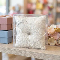 Clear Boxes for Party Favors Cookies Small Pillow Crafts Box Size: 7 11/16" x 2" x 7 1/2" 25 Boxes Crystal Clear Boxes