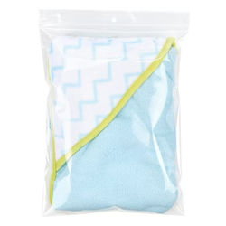 Crystal Clear Zip Bags + Round Hang Hole + Vent 9" x 12" 100 pack