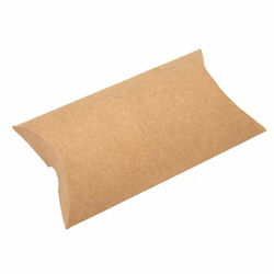 Kraft Pillow Boxes 3" x 1" x 5" 25 pack