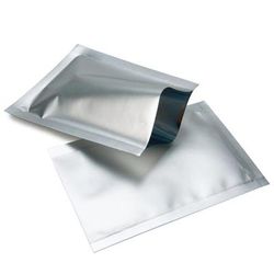 Small Silver Smell Proof Child & Tamper Resistant Food Safe Heat Seal Single Use Baggies Bag Size: 2 1/2" x 3 1/2" 100 Bags