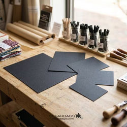 8 1/2" x 11" ClearBags 4-Ply Black Backing Board