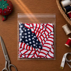 Crystal Clear Bags® 6 1/2" x 6 1/2" + Flap 100 pack