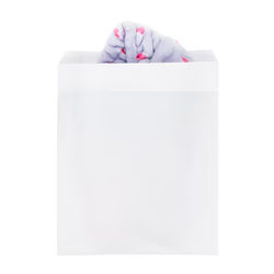 White Merchandise Bags 9 7/8" x 12 3/8" 100 pack