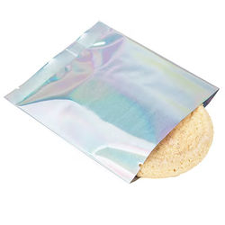 Holographic Metallized Heat Seal Bags 4" x 4" 25 pack