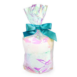 Iridescent Round Bottom Gusset Bags w/ Paper Base| 4? x 10? 50 pack RPBGH4