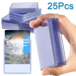 1-25pcs 3"x4" Hard Plastic Card Sleeves Waterproof Collector Card Holder Protectors cover for Trading Cards Sports Baseball Card