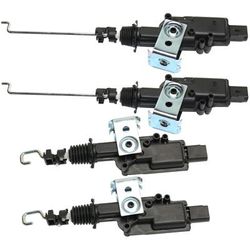 1997 Ford Explorer Front and Rear, Driver and Passenger Side Door Lock Actuators, With Bracket