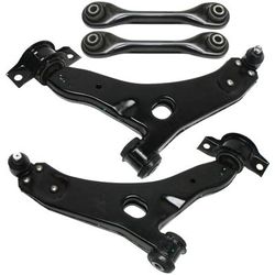 2007 Ford Focus 4-Piece Kit Front and Rear, Driver and Passenger Side, Lower Control Arm, includes Lateral Links