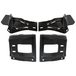 2008 Ford F-550 Super Duty Front, Driver and Passenger Side Bumper Brackets, Bumper Mounting Bracket and Bumper Mounting Plate