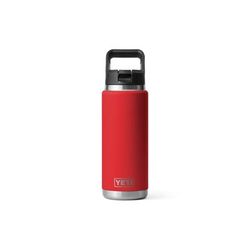 Yeti Rambler 26 oz Straw Bottle Rescue Red 21071501940