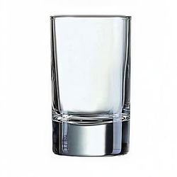 Arcoroc J4238 3 1/4 oz Islande Whiskey Glass, 24 / CS, Clear