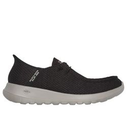 Skechers Men's Slip-ins: GO WALK Max - Halcyon Slip-On Shoes | Size 10.5 | Brown | Textile/Synthetic | Vegan | Machine Washable