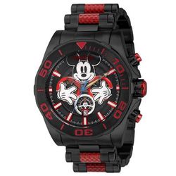 1 LIMITED EDITION - Invicta Disney Limited Edition Mickey Mouse Men's Watch - 48mm Red Black (37811-N1)