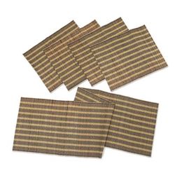 '5-Piece Set Table Runner & Placemats Made from Cotton Blend'