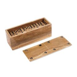 Rise to the Challenge,'Brown Marble Domino Set from Mexico'