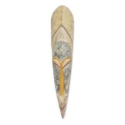 Akan wood mask, 'Thin Man'